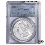 1884-O Morgan Silver Dollar PCGS MS64