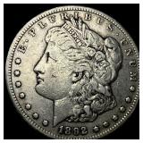 1892-CC Silver Morgan Dollar ABOUT UNCIRCULATED