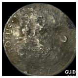 Colonial Spain Silver 8 Reales Punchmarked NEARLY