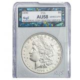 1890 Morgan Silver Dollar NCGS AU58