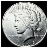 1928 Peace Silver Dollar CLOSELY UNCIRCULATED