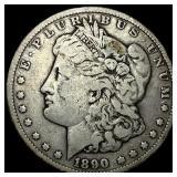 1890-CC Silver Morgan Dollar LIGHTLY CIRCULATED