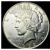 1922-S Silver Peace Dollar UNCIRCULATED