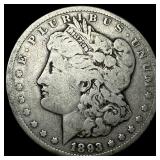 1893-CC Silver Morgan Dollar NICELY CIRCULATED