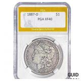 1887-O Morgan Silver Dollar PGA XF40