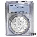1900-O/CC Morgan Silver Dollar PCGS MS63