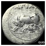 Illyria 260-167/98 BC Silver Drachm NEARLY UNCIRC