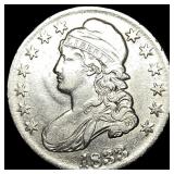 1833 Capped Bust Half Dollar CLOSELY UNCIRCULATED