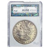 1878 8TF Morgan Silver Dollar NCGS AU58