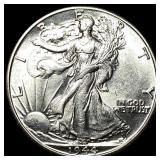 1944-D Silver Walking Liberty Half Dollar UNCIRCUL