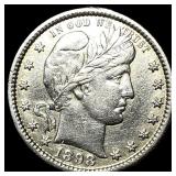 1898 Barber Silver Quarter CLOSELY UNCIRCULATED