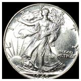 1940-S Silver Walking Liberty Half Dollar CHOICE B