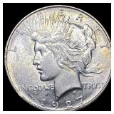 1927-S Silver Peace Dollar CLOSELY UNCIRCULATED