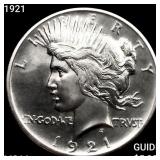 1921 Silver Peace Dollar