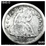 1845-O Seated Liberty Dime