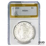 1900 Morgan Silver Dollar PGA MS64+