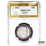 1893 Columbian Expo Half Dollar PGA MS65+ RB