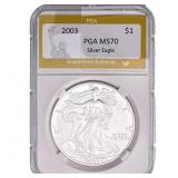 2003 Silver Eagle PGA MS70