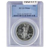 1941 Walking Liberty Half Dollar PCGS PR66
