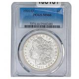 1901-O Morgan Silver Dollar PCGS MS66