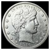 1916 Silver Barber Quarter UNCIRCULATED
