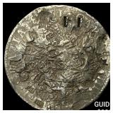 Colonial Spain Silver 8 Reales Punchmarked NEARLY