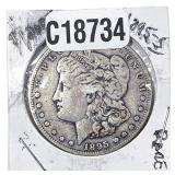 1895-S Morgan Silver Dollar