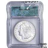 1880-S Morgan Silver Dollar ICG MS64