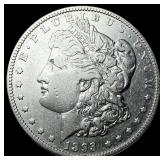 1893-S Silver Morgan Dollar LIGHTLY CIRCULATED