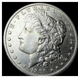 1891-CC Silver Morgan Dollar CLOSELY UNCIRCULATED
