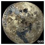 Colonial Spain Silver 8 Reales Punchmarked NEARLY