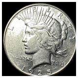 1925 Peace Silver Dollar CLOSELY UNCIRCULATED