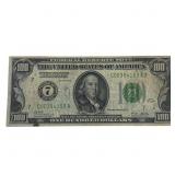 1928 $100 Green Seal Federal Reserve Note