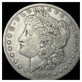 1886-O Silver Morgan Dollar NEARLY UNCIRCULATED