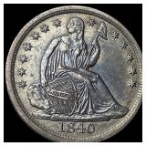 1840 Seated Liberty Half Dime UNCIRCULATED