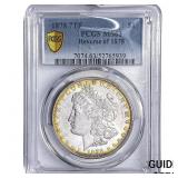 1878 7TF Morgan Silver Dollar PCGS MS63