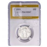 1923 Standing Liberty Quarter PGA MS67