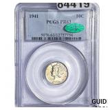 1941 Mercury Silver Dime PCGS PR63