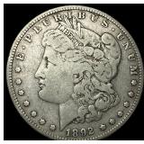 1892-S Silver Morgan Dollar LIGHTLY CIRCULATED