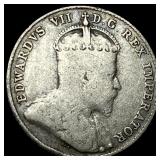 1903 Canada Silver 10 Cents ABOUT UNCIRCULATED