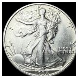 1936-S Silver Walking Liberty Half Dollar UNCIRCUL