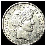 1911 Barber Dime UNCIRCULATED