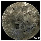 Colonial Spain Silver 8 Reales Punchmarked NEARLY