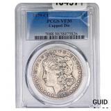 1879-CC Morgan Silver Dollar PCGS VF30 Capped Die
