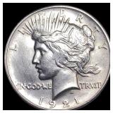 1921 Silver Peace Dollar UNCIRCULATED