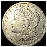 1890-CC Silver Morgan Dollar LIGHTLY CIRCULATED