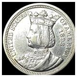 1893 Columbian Exposition Quarter Dollar CLOSELY U