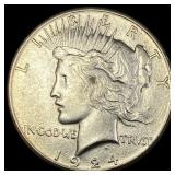 1924-S Silver Peace Dollar CLOSELY  UNCIRCULATED