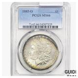 1885-O Morgan Silver Dollar PCGS MS66