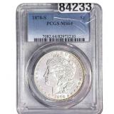 1878-S Morgan Silver Dollar PCGS MS64